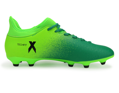 adidas Men's X 16.3 FG Solar Green/Core Black/Core Green