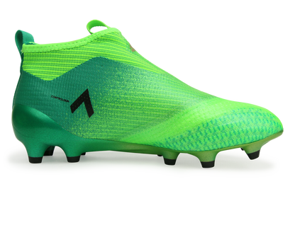 adidas Kids ACE 17+ PURECONTROL FG Solar Green/Core Black/Core Green