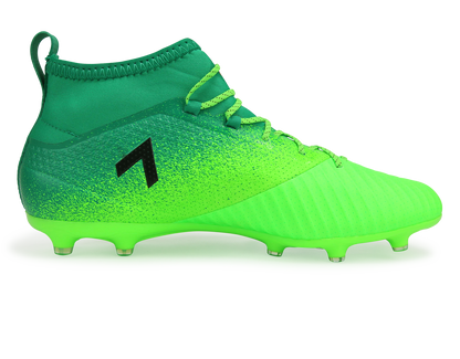 adidas Men's ACE 17.2 Primemesh FG Solar Green/Core Black/Core Green