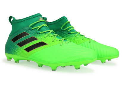 adidas Men's ACE 17.2 Primemesh FG Solar Green/Core Black/Core Green