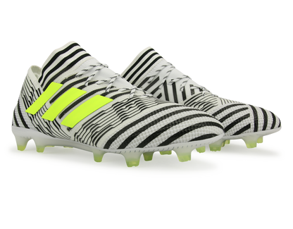 adidas Men's Nemeziz Messi 17.1 FG White/Solar Yellow/Core Black