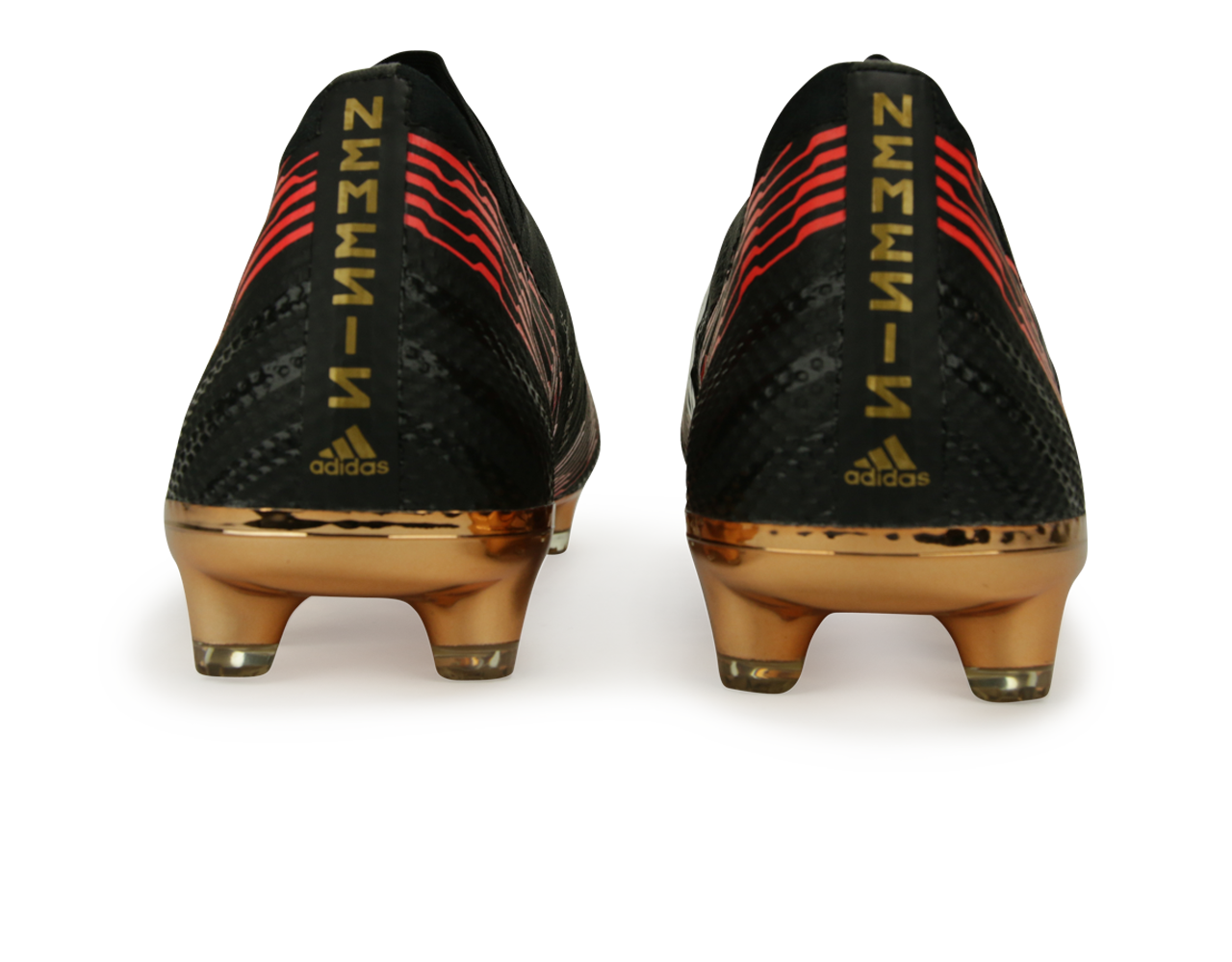 adidas Men's Nemeziz 17+ FG Core Black/Solar Red