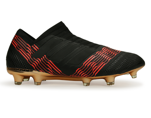 adidas Men's Nemeziz 17+ FG Core Black/Solar Red