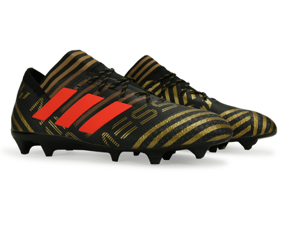 adidas Men's Nemeziz Messi 17.1 FG Core Black/Solar Red