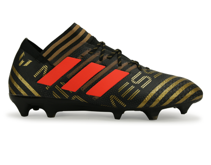 adidas Men's Nemeziz Messi 17.1 FG Core Black/Solar Red