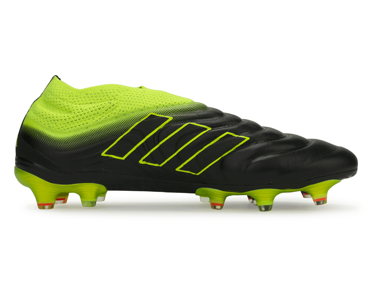 adidas Men's Copa 19+ FG Core Black/Solar Yellow