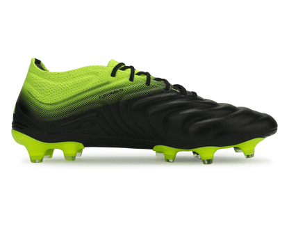 adidas Men's Copa 19.1 FG Off Black/Solar Yellow