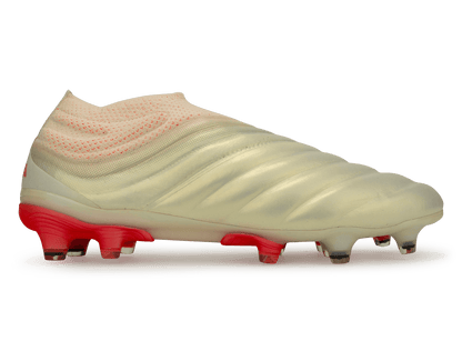 adidas Men's Copa 19+ FG Off White/Solar Red