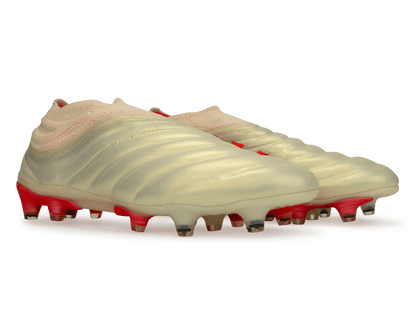 adidas Men's Copa 19+ FG Off White/Solar Red