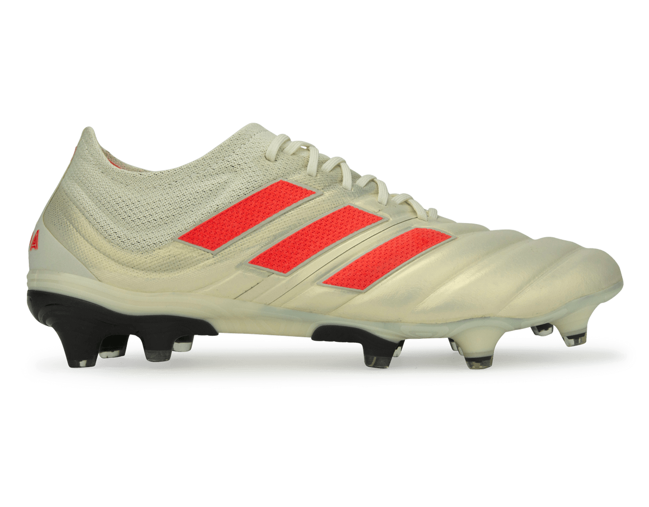 adidas Men's Copa 19.1 FG Off White/Solar Red/Core Black