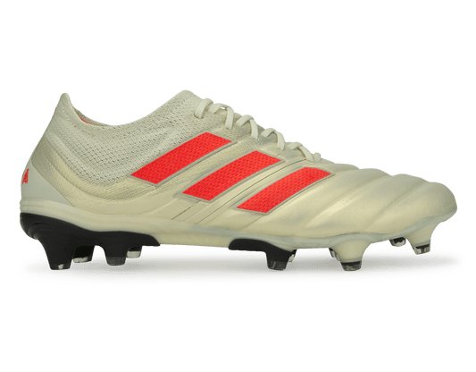adidas Men's Copa 19.1 FG Off White/Solar Red/Core Black