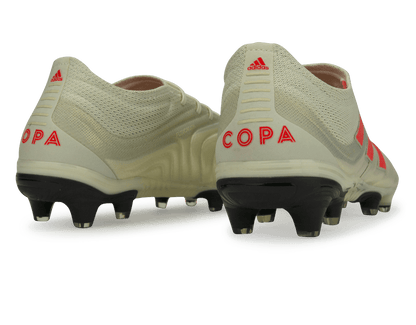 adidas Men's Copa 19.1 FG Off White/Solar Red/Core Black
