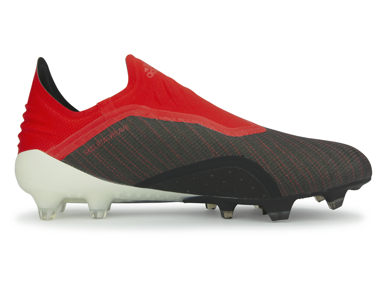 adidas Men's X 18+ FG Core Black/Active Red