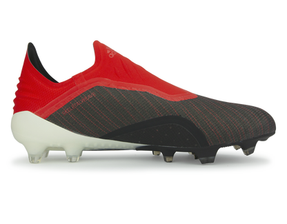 adidas Men's X 18+ FG Core Black/Active Red