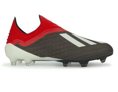 adidas Men's X 18+ FG Core Black/Active Red