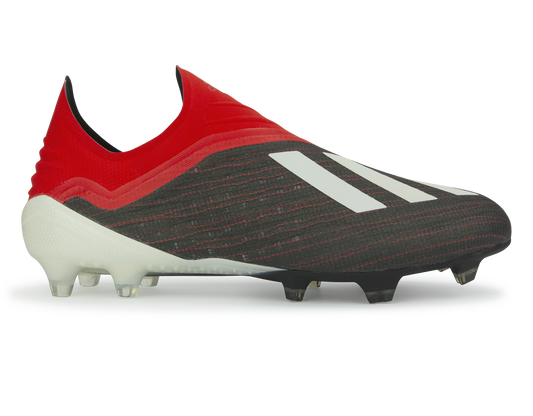 adidas Men's X 18+ FG Core Black/Active Red