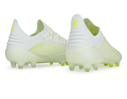 adidas Men's X 18.1 FG Cloud White/Solar Yellow/Off White