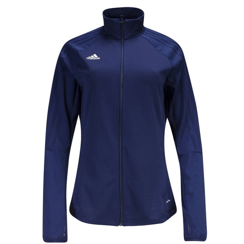 adidas Women's Tiro 17 Training Jacket Dark Blue/Dark Grey