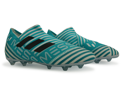 adidas Kids Nemeziz Messi  17+ FG White/Legend Ink/Energy Blue