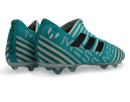 adidas Kids Nemeziz Messi  17+ FG White/Legend Ink/Energy Blue