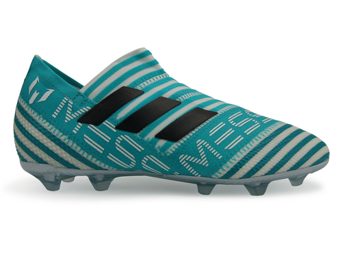 adidas Kids Nemeziz Messi  17+ FG White/Legend Ink/Energy Blue