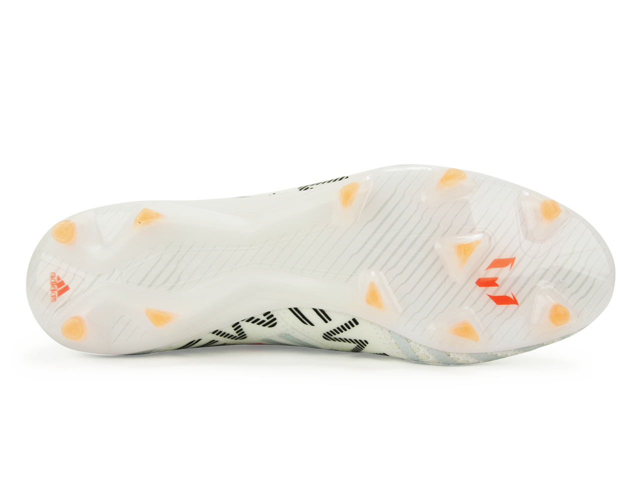 adidas Men's Nemeziz Messi 17.1 FG White/Solar Orange/Clear Grey