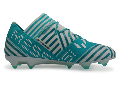 adidas Men's Nemeziz Messi 17.1 FG White/Legend Ink/Energy Blue