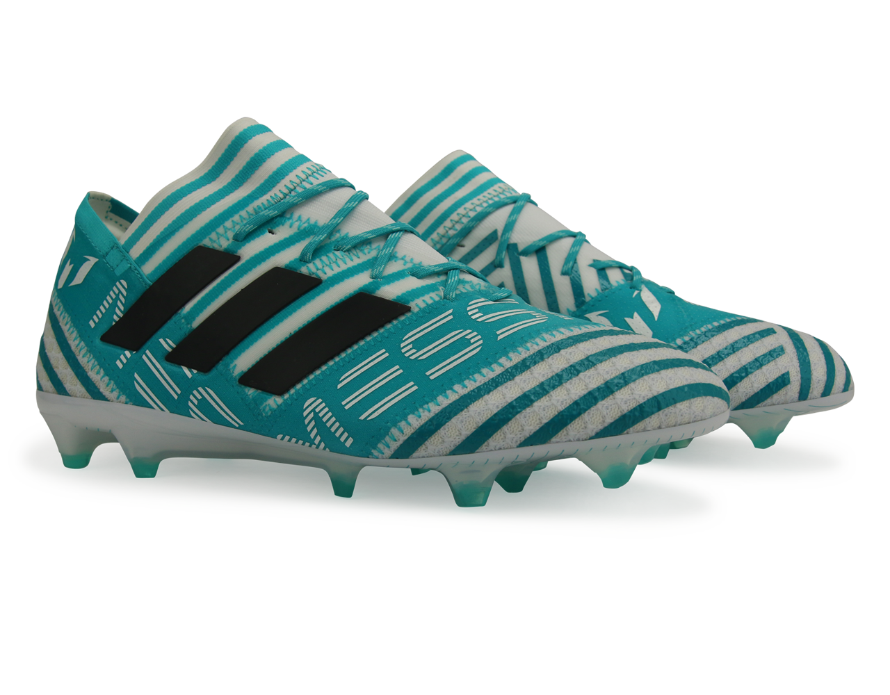 adidas Men's Nemeziz Messi 17.1 FG White/Legend Ink/Energy Blue