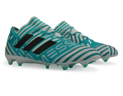 adidas Men's Nemeziz Messi 17.1 FG White/Legend Ink/Energy Blue