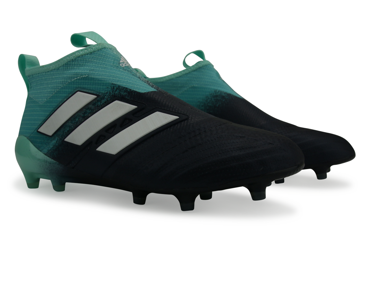 adidas Men's ACE 17+ Purecontrol FG Energy Aqua/White/Legend Ink