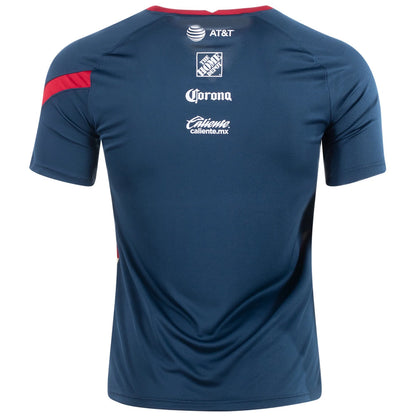 Nike Men's Club America 2020/21 Pre Match Training Jersey Armory Navy/Gym