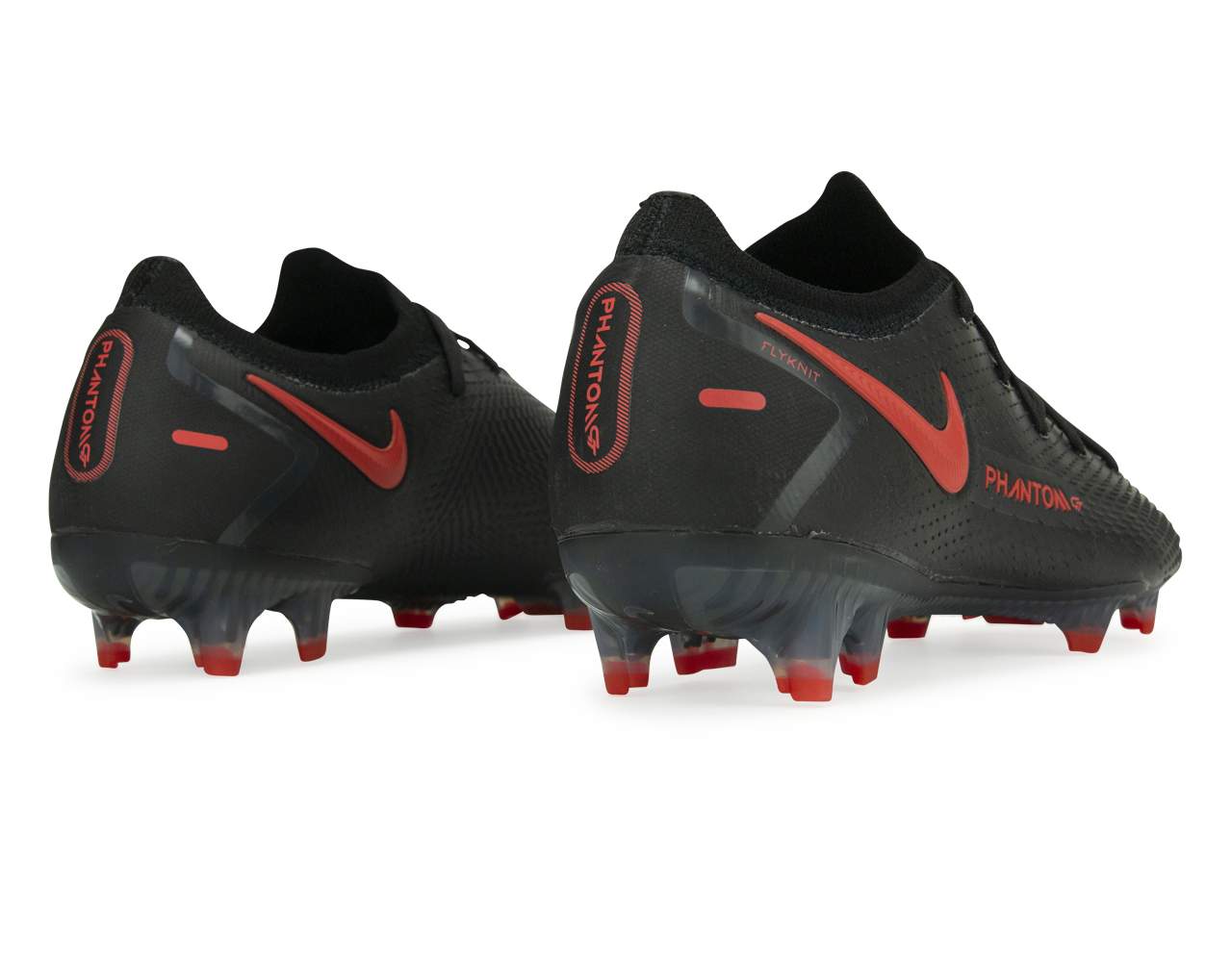 Nike Men's Phantom GT Elite FG Black/Dark Smoke Grey/Chile Red
