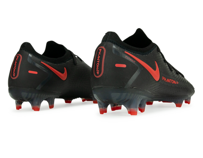 Nike Men's Phantom GT Elite FG Black/Dark Smoke Grey/Chile Red