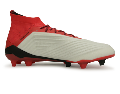 adidas Men's Predator 18.1 FG White/Core Black