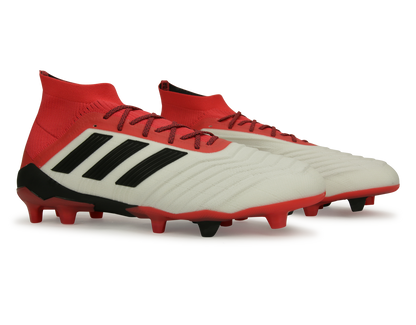adidas Men's Predator 18.1 FG White/Core Black