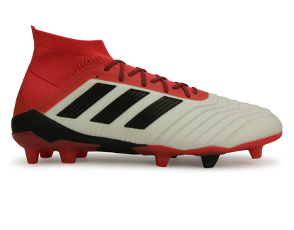 adidas Men's Predator 18.1 FG White/Core Black