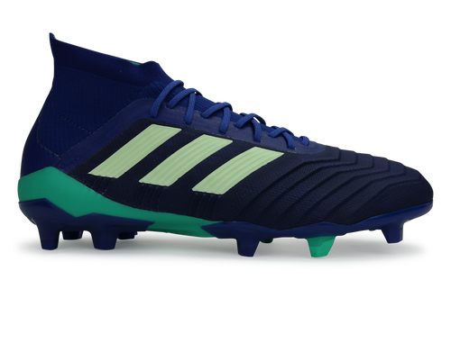 adidas Men'sPredator 18.1 FG Uni Ink/Aero Green