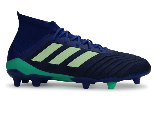 adidas Men'sPredator 18.1 FG Uni Ink/Aero Green