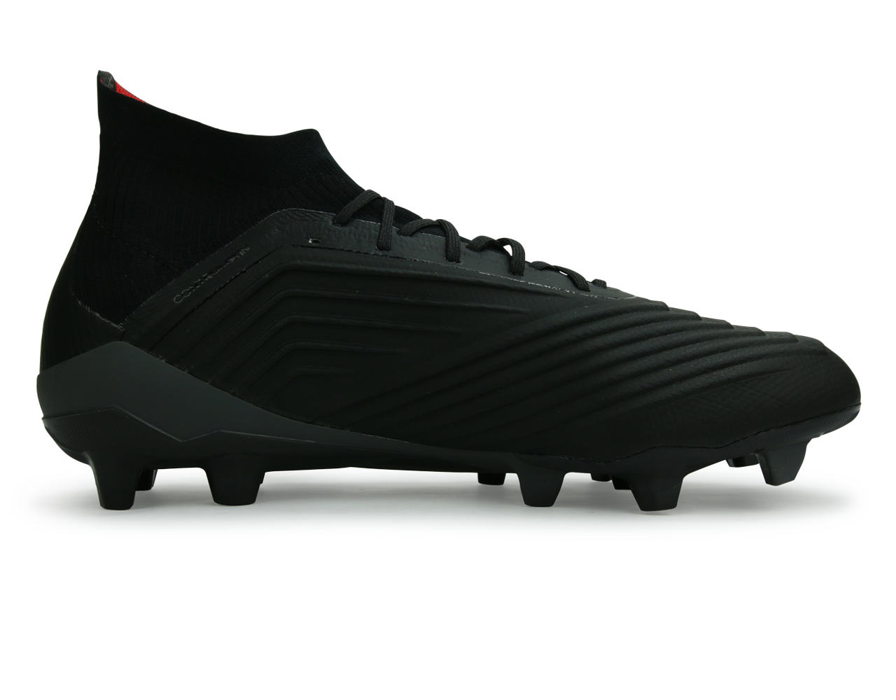 adidas Men's Predator 18.1 FG Core Black/Real Coral