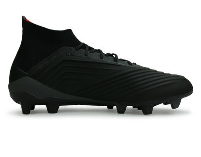 adidas Men's Predator 18.1 FG Core Black/Real Coral