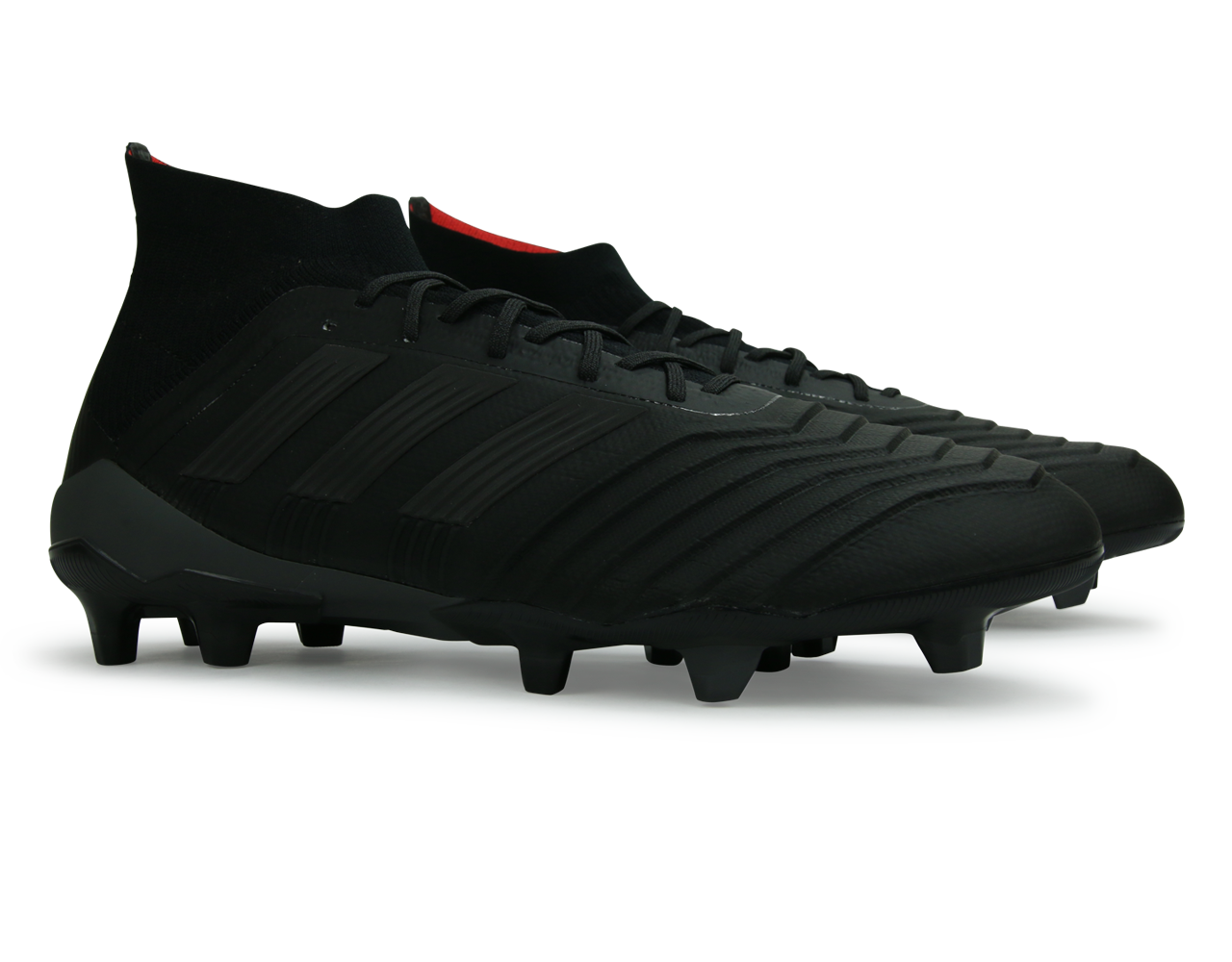 adidas Men's Predator 18.1 FG Core Black/Real Coral