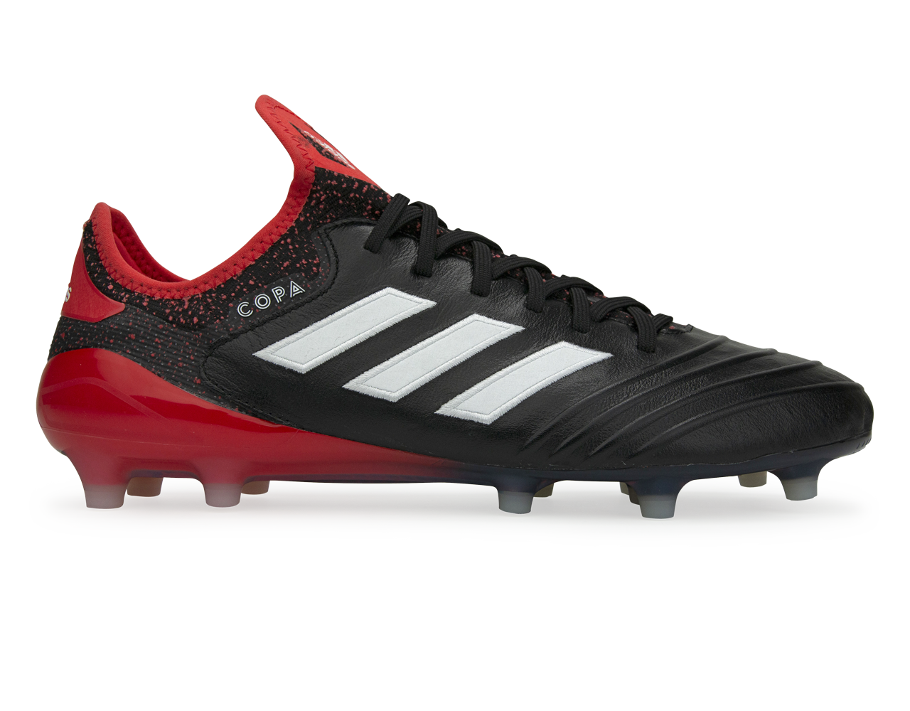 adidas Men's Copa 18.1 FG Black/White/Real Coral