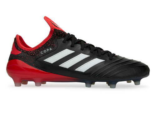 adidas Men's Copa 18.1 FG Black/White/Real Coral