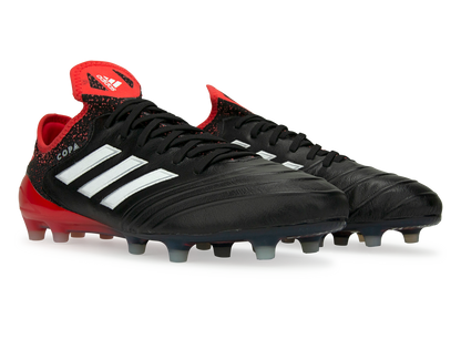 adidas Men's Copa 18.1 FG Black/White/Real Coral