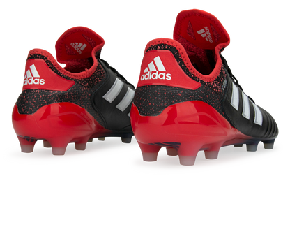 adidas Men's Copa 18.1 FG Black/White/Real Coral