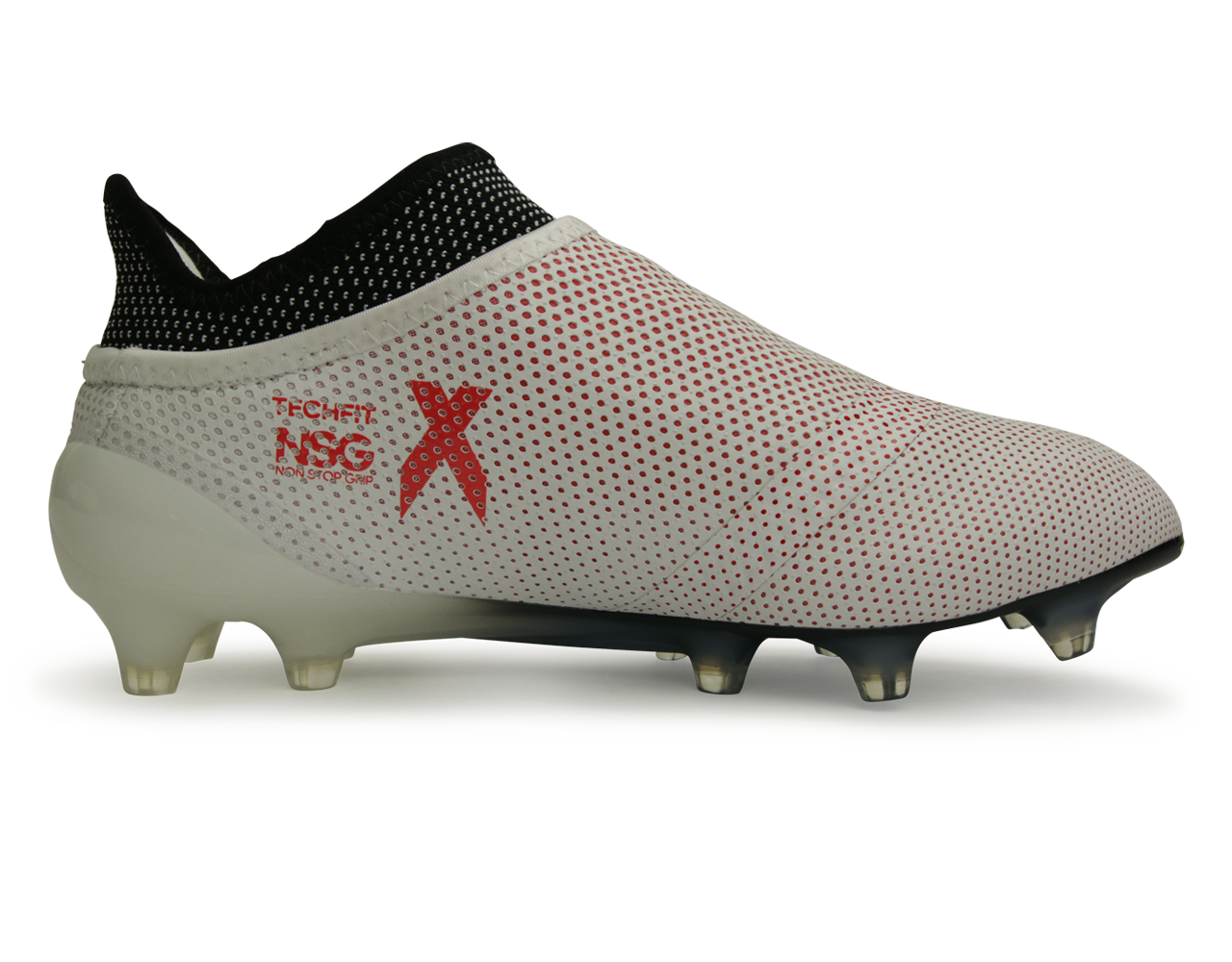 adidas Kids X 17+ FG White/Real Coral/Core Black