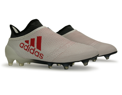 adidas Kids X 17+ FG White/Real Coral/Core Black