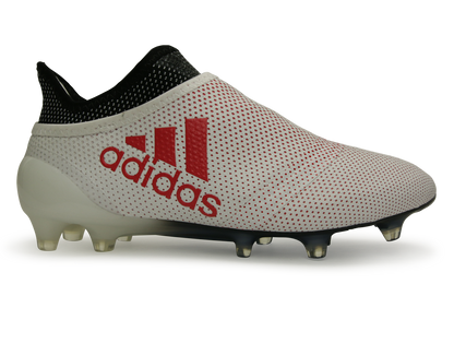 adidas Kids X 17+ FG White/Real Coral/Core Black