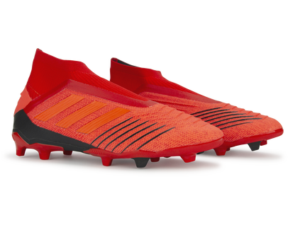 adidas Kids Predator 19+ FG Active Red/Solar Red