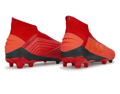 adidas Kids Predator 19+ FG Active Red/Solar Red